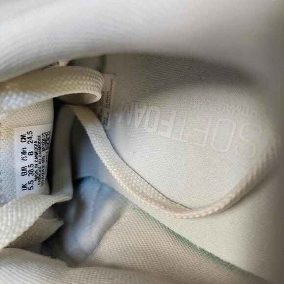 Puma Carina Sneakers 2.0 Ivory Lace Up Suede Women's Size 8 - Picture 5 of 12